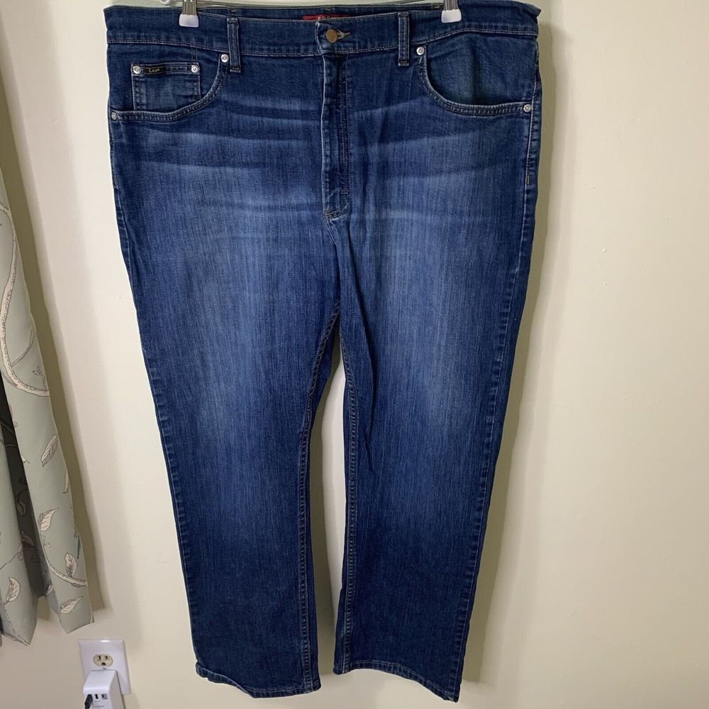 Lee Premium Select Classic Fit Straight Leg Jeans Size 42x30